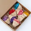 Flores de Gipsofila Secas, Flores Eternas, Minibouquets en Cajas, Artículos de Regalo, Flores Reales, Coloridas, Venta al por Mayor de Fabricante de Yunnan