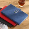 Cuaderno de negocios A5, hecho a medida, cuero suave de oficina, alto valor estético, engrosado, cierre magnético, bloc de notas para reuniones, se puede imprimir con logo