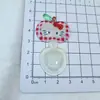 Acessórios de Garfo e Colher de Maçã Gelo-Claro Materiais Artesanais DIY para Acessórios de Cabeça, Decoração de Capa de Celular e Tamancos Venda por Atacado