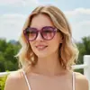 Óculos de Sol Simples Novos Estilo Coreano Fashion 2026 Estilo de Rua Retrô Versátil Óculos de Celebridade da Internet Proteção UV Óculos Tendência