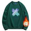 Suéter de punto pullover cuello redondo para primavera y otoño, estilo coreano moderno para hombre, suéter deportivo de cuello redondo para hombre, abrigo de estudiante para hombre-30BW3617