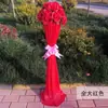 Columna de flores para pasillo de boda nuevo estilo arco de flores decoración de boda accesorios de decoración de pasillo columna de flores guía apertura de ceremonia de flores columna de flores de bienvenida