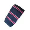 Gravata Tricô Casual Listrada Masculina Atacado, Gravata de Pescoço Estreita Slim Fashion, Gravata Tricô Plano Slim Masculina