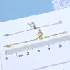 Accesorios DIY S925 plata esterlina hebilla collar pulsera cadena extendida hebilla ajustable cadena O cadena de caja