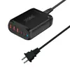 Carregador de mesa PD de 200W carregador PD multi-porta de nitreto de gálio de 200W 3A3C novo carregador de mesa PD para exportação