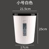 Cubo de basura abierto para baño del hogar sala de estar inodoro tamaño grande cesta simple cocina clasificación anillo de presión papelera