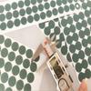 Adhesivo aislante 18650, papel celadón, adhesivo de una sola cara, junta aislante para batería de litio, papel celadón hueco para batería.