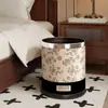 Papelero Retro Francés M^ para Sala de Estar, Dormitorio, Dormitorio Estudiantil, Cocina, Baño del Hogar, Gran Capacidad, Papel de Alto Valor