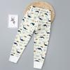 Calças de outono para crianças pijama de algodão calças para crianças pequenas e médias calças de algodão cor sólida calças para bebês e crianças meninos e meninas calças de outono simples atacado