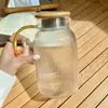 Juego de Jarra y Vasos de Agua Fría de Lujo Ligero para el Hogar Resistente a Altas Temperaturas Jarra de Agua Fría con Rayas Verticales Tetera para Sala de Estar Hervidor de Agua Fría Hervida
