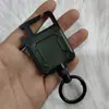 Em estoque chaveiro de mochila de montanhismo retrátil automática corda de aço anel rápido fabricante de acessórios de pesca