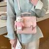 Nueva Mochila de Moda de Verano de Nicho de un Solo Hombro para Viajar con Popular Colorido Bloqueo de Color Estilo Universitario 2026
