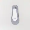 Meias femininas de verão finas de seda gelada, com sola de algodão, respiráveis, antiderrapantes de silicone, invisíveis de corte baixo, meias curtas