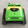 Robô Cortador de Grama Não Tripulado Equipamento de Colheita e Corte para Grandes Áreas Controle Remoto Esteira Cortador de Grama Multifuncional