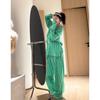 [En Stock] Pijama Rayado Nuevo de Primavera y Otoño para Mujer, Manga Larga y Pantalón Largo, Conjunto de Ropa de Casa Talla Grande, Se Puede Usar Afuera, Estilo Ins