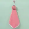 Toalla de mano suave absorbente linda caricatura toalla colgante secado rápido para secar manos tipo colgante baño toalla de mano cocina
