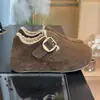 Zapatos de Algodón con Suela Suave de Diseño de Nicho para Mujer 2026 Otoño/Invierno Nuevos Elegantes Versátiles Casuales para Mujer