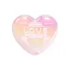 Cuentas de Oso Acrílicas de Colores con Goteo de Aceite Doble Cara Cuentas de Corazón Cadena para Teléfono Móvil con Cuentas Accesorios DIY para Tocados