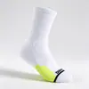 Calcetines Deportivos Profesionales con Suela Gruesa de Toalla Cómodos Transpirables de Media Caña Calcetines para Correr Baloncesto Tenis Secado Rápido Calcetines de Compresión