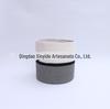 Cesta de armazenamento de corda de algodão cesta tecida preto e branco de oito fios cesta de plantas pode tomar amostra 30*30cm12 * 12in vaso de vaso de flor conjunto