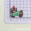 Seis Joyas Lindas de Animalitos Serie Parches DIY Funda para Celular Zuecos Accesorios para el Cabello Pasadores Pinza para Flequillo Accesorios