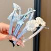 Diadema Infantil de Acrílico Colorida para Niñas Nuevo Estilo 2025 Diadema de Ala Ancha Pasador Lindo Goma para el Cabello Accesorios para la Cabeza de Bebé
