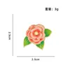 Broche Estilo Chino Doce Diosas de las Flores Artesanía de Esmalte Pin Floral Accesorios para Ropa Artística Qipao Hanfu Regalo Venta al por Mayor