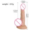 Jiuxi best-seller manual pele clara macio pênis artificial brinquedos sexuais adultos atacado RL-2410009M