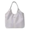 Bolso de lona nuevo de principios de otoño, bolso de hombro de cuadros dopamina, bolso tote lindo estilo coreano, bolso tote casual para chica