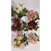 Montaña de Nieve Simulada Princesa Rosa Arreglo Floral de Boda Ingeniería de Jardín Accesorios para Escenario Hotel Hogar Decoración Suave Flores