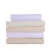 Venta al por mayor directa de fábrica de tela blanca, tela de lona blanca de poliéster-algodón para drapeado de prendas de vestir, tela de lona blanca para tie-dye e impresión por descarga, material de lona