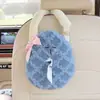 Caixa de Lenços para Carro Pendurada Caixa de Lenços para Carro Criativa Fofa Bolsa Pendurada para Lenços no Banco Traseiro do Carro Suprimentos de Decoração para Interior de Carro
