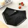 Pantaletas damas filamento antibacterial grafeno encaje pantalones burbuja transpirable talla extra chica gordita tiro medio bragas damas