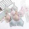 Sujetador de lactancia de talla grande con hebilla de apertura frontal, sin aro de acero, personalizable para madres embarazadas en el posparto, ropa interior para mujeres embarazadas