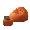 Puff Sofá Perezoso Se Puede Recostar Se Puede Dormir Tatami Balcón Silla Sofá Individual Silla con Respaldo de Ocio Asiento de Dormitorio