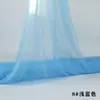 Decoração de Teto de Gaze Fada Suíça para Casamento Cortinas de Organza Gaze para Encosto de Cadeira Rede de Decoração para Escada Gaze Suave Atmosfera