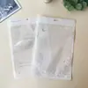 Saco de embalagem para leggings saco com zíper para roupa íntima térmica meia-calça de seda saco composto meio e grande para roupas saco de impressão atacado