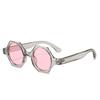 Gafas de Sol Poligonales Hip Hop de Nicho 2024 Gafas de Sol Simples Europeas y Americanas para Fiesta Unisex