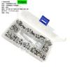 Parafuso de Aço Inoxidável 304 de 15mm Fivela Branca Grande Anti-Corrosão Durável Fivela Fixa para Tenda de Iate Conjunto Amazon Fba