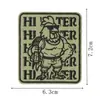 Patches Bordados de Elementos Guerreiros Retro Tendência Transfronteiriços para Bolsas, Chapéus e Decoração de Roupas com Adesivo Termofusível