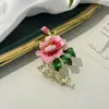 Estilo Nacional, Novo Estilo Chinês, Clássico, Elegante, Luxuoso, Refinado, Versátil, Broche de Flor de Peônia, Alto Padrão, Luxo Leve