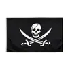 Suministro Transfronterizo, Artículo Más Vendido en Amazon, Al por Mayor en Stock, Bandera Pirata de Calavera de Doble Hoja de 90*150cm