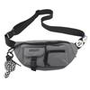 Bolso Cruzado Estilo Coreano Estilo Hong Kong para Estudiante Masculino, Bolso de Hombro, Bolso de Pecho, Riñonera Deportiva, Mochila Juvenil Casual Ligera a Cuadros para Mujer
