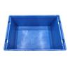Caja de plástico gruesa Vdaklt Caja de volteo rectangular grande azul Caja de plástico Almacenamiento Flujo Volteo Caja de plástico