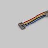 04CK-6H-PC cinza 1.5mm espaçamento furado fio terminal conector original chicote de fio JST chicote de fio esmagado