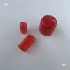 Luva do Eixo, Tampa Protetora para a Extremidade do Eixo, Haste de Arame de Aço, Tubo Plástico de Borracha de Silicone Macio, Tampa de Tubo