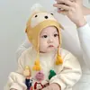 Chapéus de Bebê para Outono e Inverno, Chapéus de Tricô Fofos e Super Fofos com Proteção para as Orelhas para Homens e Mulheres, Chapéus de Lã Puxados Quentes e Espessos para Bebês, Modernos