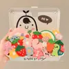 Pinza para el pelo de velcro de dibujos animados linda para bebés y niños, no daña el pelo, accesorio para el pelo para flequillos y pelos sueltos de niñas