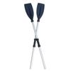 Pala de Aleación de Aluminio Bote Inflable Bote de Pesca Pala de Mano Engrosada Kayak Reforzado Bote de Goma