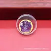 Popular Dibujo Animado My Little Pony Oro Puro 999 Pegatina para Teléfono Móvil Twilight Sparkle Pegatina Dorada para Novia Regalo de Alto Valor Venta al por Mayor